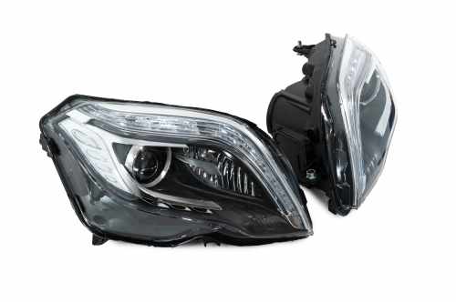 Передні світлодіодні фари Mercedes GLK class X204 2012-2015, GBT (2 шт)