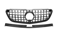 Передня решітка GT Panamericana чорна (2014-2023 для Vito W447) Mercedes Vito/V-class W447 2014-2023, Cixtai