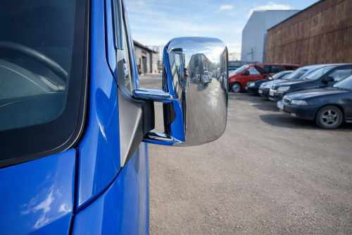Накладки на дзеркала Volkswagen LT 1995-2006, хромований ABS-пластик, Carmos (2 шт)