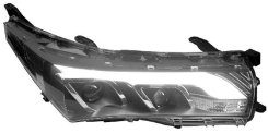 Передние фары тюнинг для Toyota Corolla E170/ Altis 2013-2016