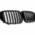 Ніздрі 1 Bar LED (чорний глянець) BMW X5 G05 2019-2022, GBT — фото 4