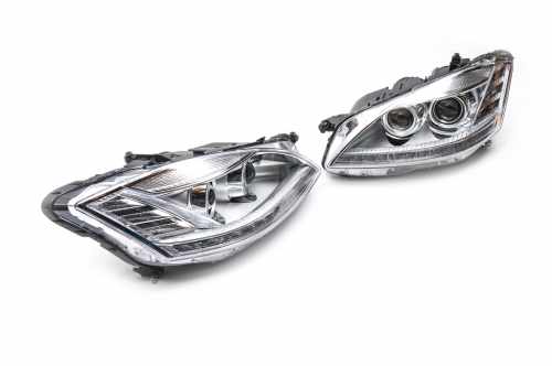 Передние фары Рестайлинг Mercedes S-class W221 2005-2013, GBT