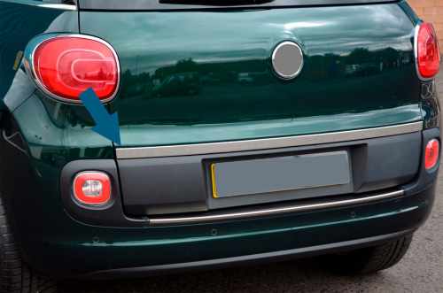 Накладки на ручки дверей Fiat 500/500L 2013-2022, нержавіюча сталь, Carmos