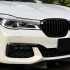 Ніздрі 1 Смуга (чорний глянець) BMW 7 серія G11/G12 2016-2019, GBT — фото 2