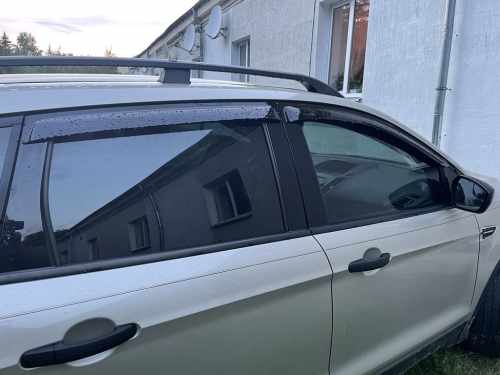 Рейлінги Ford Kuga/Escape Mk2 2013-2019, чорні, турецький дизайн, DDU (2 шт)