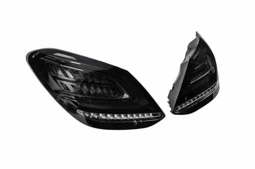 Задні ліхтарі BlackEdition V2 Mercedes C-class W205 2014-2021, GBT (2 шт)