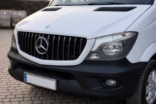 Передня решітка GT Panamericana Хром Mercedes Sprinter W906 2013-2018, Cixtai