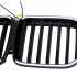 Ніздрі 1 Bar LED (чорний глянець) BMW X7 G07 2019-2022, GBT — фото 3