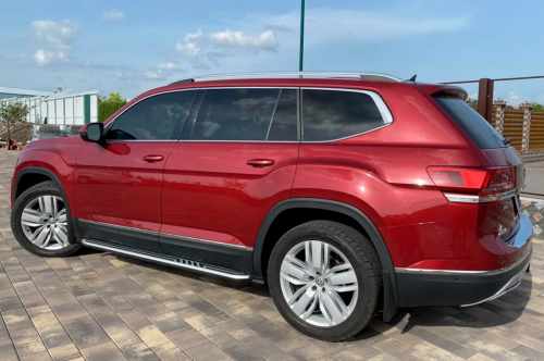 Бокові пороги підніжки для Volkswagen Atlas (Terramont)