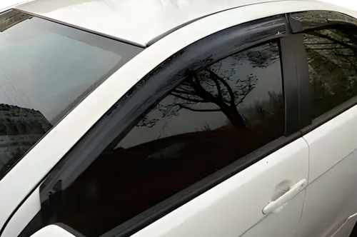Вітровики Mitsubishi Lancer X 2008+, HIC (4 шт)