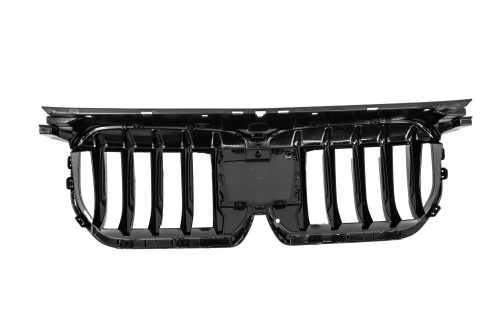 Решітка Ніздрі 1 Смуга (чорний глянець) BMW X1/iX1 (U11) 2022+, GBT