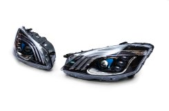 Фары рестайлинг Mercedes S-class W221 2005-2013, дизайн Maybach X222, GBT