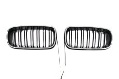 Ноздри M-Look LED (чёрный глянец) BMW X5 F15 2013-2018 / BMW X6 F16, GBT
