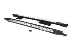 Бічні пороги OEM V2 (2 шт, алюм) для Subaru Outback BR 2009-2014 рр.