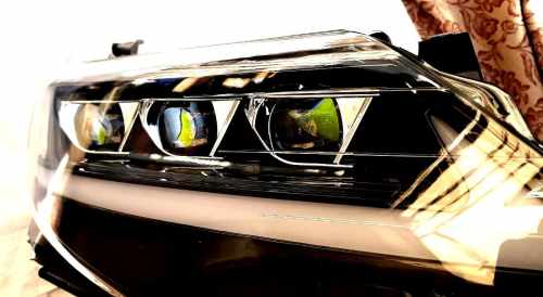 Передні фари чорні FULL LED MX для Toyota Camry V50 USA 2012-2017