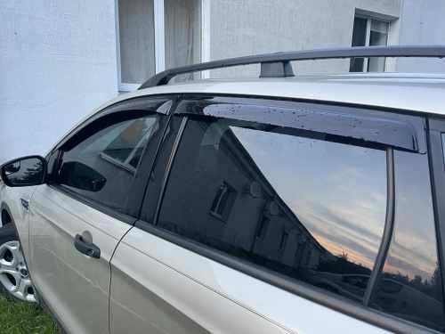 Рейлінги Ford Kuga/Escape Mk2 2013-2019, чорні, турецький дизайн, DDU (2 шт)