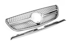Передня решітка Diamond (2014-2023 для Vito W447) Mercedes Vito/V-class W447 2014-2023, Cixtai