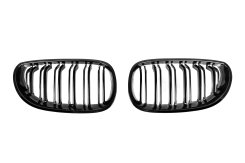 Ноздри M-Look (Черный Глянец) BMW 5 серия E60/E61 2003-2010, GBT
