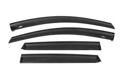 Ветровики Nissan Tiida 2011-2014, хэтчбек, HIC (4 шт)