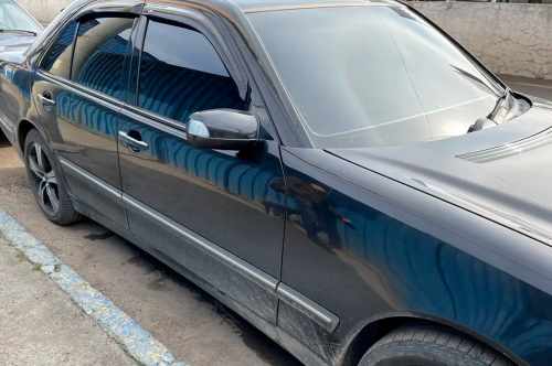 Вітровики Mercedes E-class W210 1995-2002, седан, HIC (4 шт)