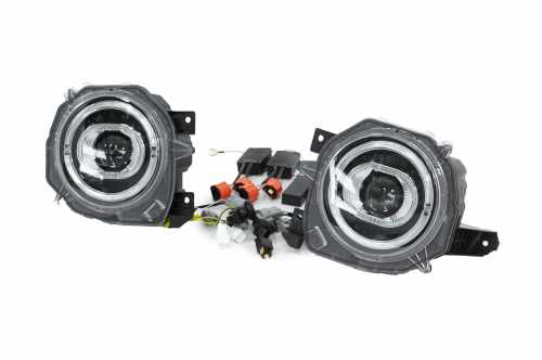 Передние фары LED Suzuki Jimny JB74 2018+, GBT (2 шт)