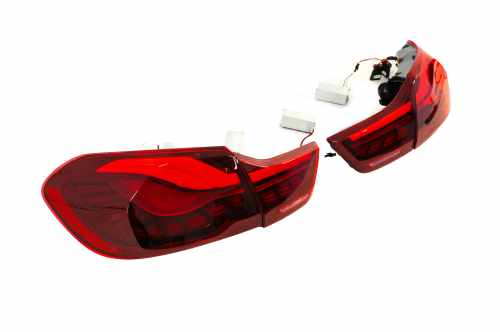 Задні ліхтарі M4 Style Red BMW 4 серія F32/F33/F36 2012-2020, GBT