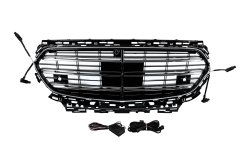 Передняя решетка в стиле W223 AMG-Line с LED Mercedes E-class W214 2023+, GBT