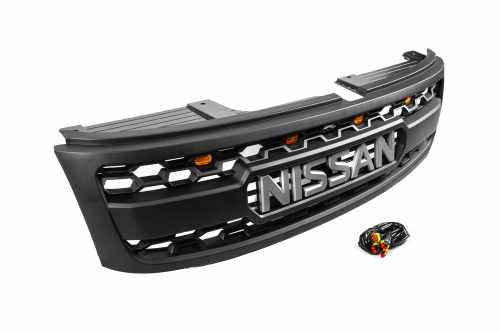 Решетка радиатора (OffRoad) Nissan Patrol Y61 2004-2010, GBT