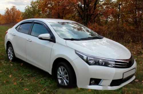 Вітровики Toyota Corolla 2013-2019, HIC (4 шт)