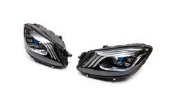 Передние фары Рестайлинг с блоками управления Mercedes S-class W222 2013-2022, OEM, GBT