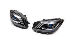 Передние фары Рестайлинг с блоками управления Mercedes S-class W222 2013-2022, OEM, GBT