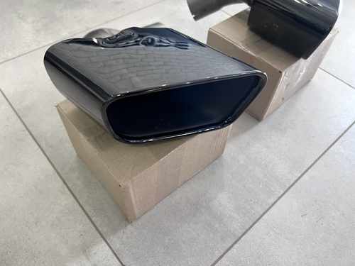Насадки на вихлопні труби BLACK M Paket BMW X5 F15 2014-2018