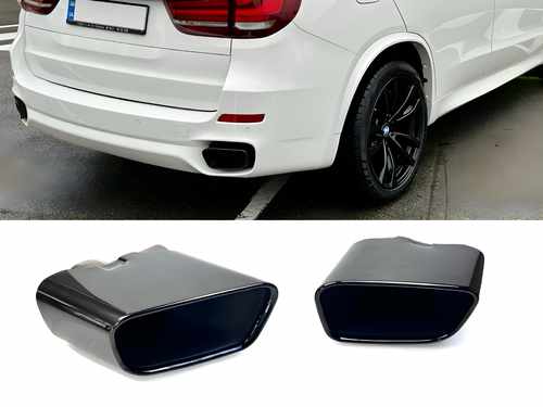 Насадки на вихлопні труби BLACK M Paket BMW X5 F15 2014-2018