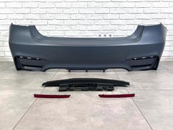 Задний бампер в сборе M3 стиль BMW 3 Series F30 2012-2018 БЕЗ ПАРКТРОННИКОВ