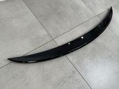 Спойлер ліп на багажник Kia Optima 2014-2015 ABS пластик, чорний глянець