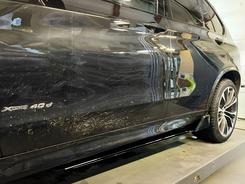 Накладки під пороги Paradigma M-Perfomance BMW X5 F15 2шт., колір чорний глянець