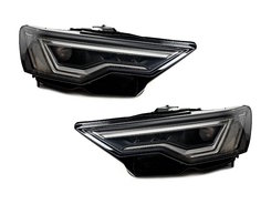 FULL LED фари для AUDI A6 C8 2018 - 2шт. комплектні з блоками