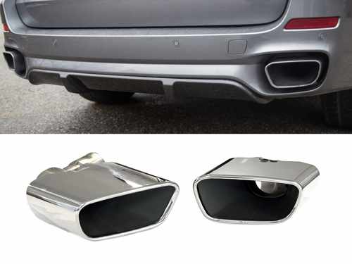 Насадки на вихлопні труби CHROME M Paket BMW X5 F15 2014-2018