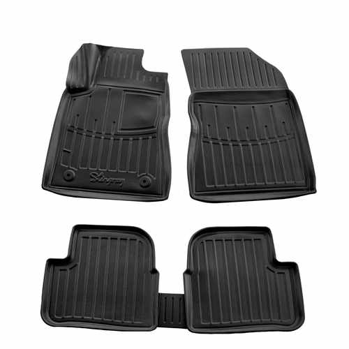 Килимки Stingray 3D (5 шт, поліуретан) для Citroen C-3 2017-2024 рр