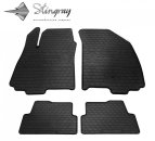 Гумові килимки в салон Chevrolet Aveo T300 2011+, Stingray