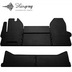 Гумові килимки в салон Iveco Daily Double cab 2014, Stingray