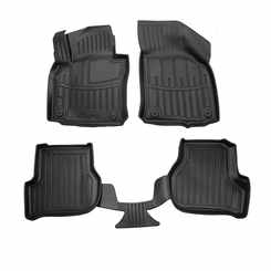 Килимки в салон Volkswagen Jetta 2006-2011,Skoda Octavia II A5 Stingray 3D