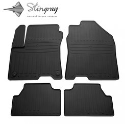 Гумові килимки в салон Hyundai Kona Electric, Stingray