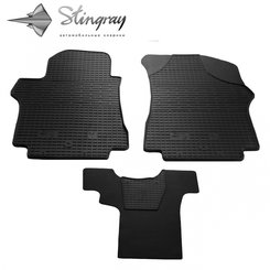 Гумові килимки в салон Hyundai H200, H1, Starex 2008+ 1+1, Stingray