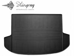 Гумовий килимок в багажник Hyundai Santa Fe 4 2018 +, Stingray