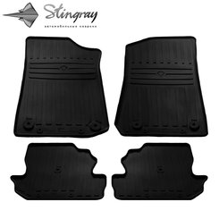 Гумові килимки в салон 3 дверного для Jeep Wrangler 2018+, Stingray