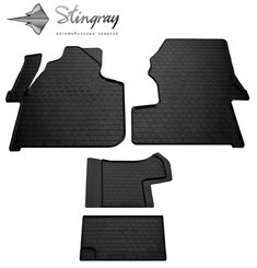 Гумові килимки в салон Volkswagen Crafter 1+1 2006-2017, Stingray