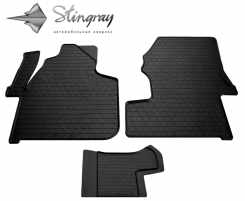 Гумові килимки в салон Volkswagen Crafter 2006-2017 2+1, Stingray
