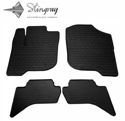 Гумові килимки в салон  Mitsubishi L200 2006-2015, Stingray