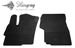 Передні гумові килимки Mitsubishi Lancer X 07+, Stingray